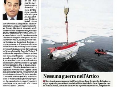 "La tolleranza è per me un principio inalienabile", Corriere del Ticino, 24 settembre 2010