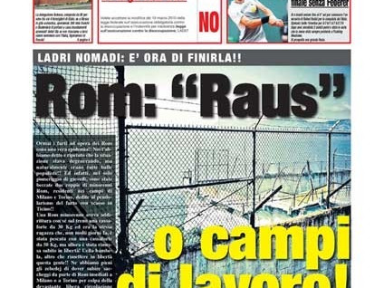 "Rom: "Raus" o campi di lavoro!", Il Mattino della Domenica, 12 settembre 2010