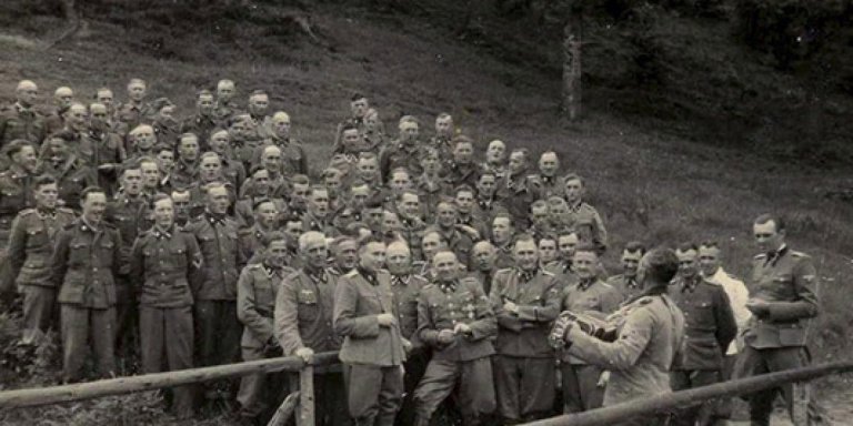 Membri delle SS di Auschwitz in gita ricreativa